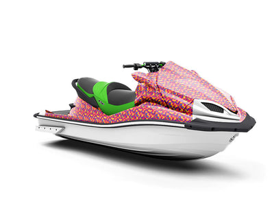 Carried Watermelon Pixel Jet Ski Vinyl Customized Wrap
