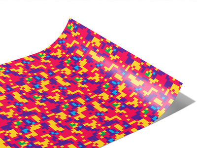 Carried Watermelon Pixel Vinyl Wraps~Rwraps Series 914 Digitally Printed Vinyl Wrap~0