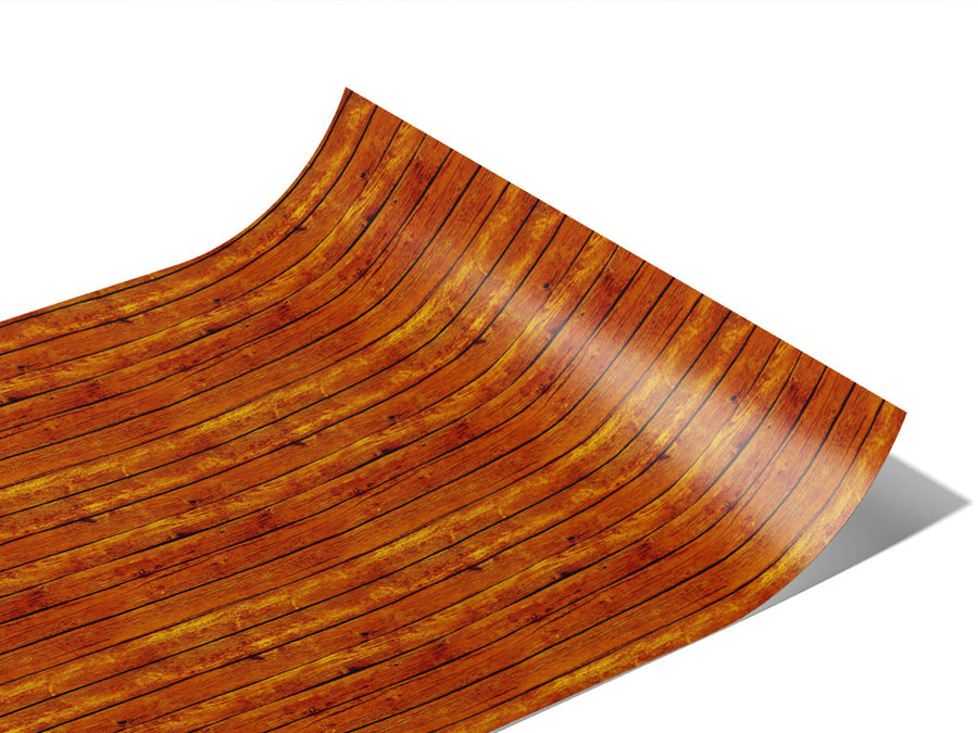 Carrot  Wood Plank Vinyl Wraps~Rwraps Series 914 Digitally Printed Vinyl Wrap~1