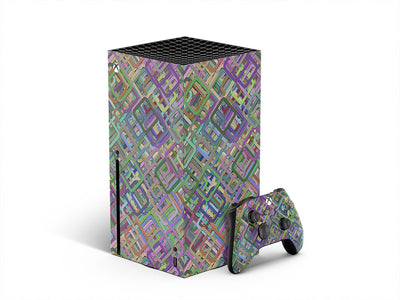 carte blanche abstract geometric XBOX DIY Decal