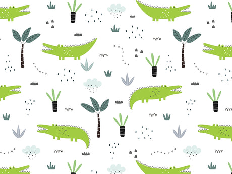 Cartoon Alligators Marine Life Vinyl Wrap Pattern~Rwraps Series 914 Digitally Printed Vinyl Wrap~0