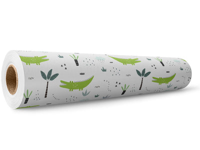 Cartoon Alligators Marine Life Wrap Film Wholesale Roll~Rwraps Series 914 Digitally Printed Vinyl Roll~5