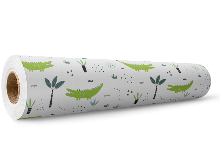 Cartoon Alligators Marine Life Wrap Film Wholesale Roll~Rwraps Series 914 Digitally Printed Vinyl Roll~5