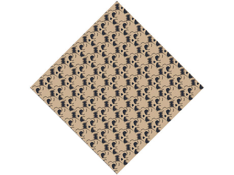 Cartoon Catacombs Zombie Vinyl Wrap Pattern