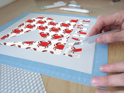 cartoon crabs salt water Easy Weed Craft Vinyl