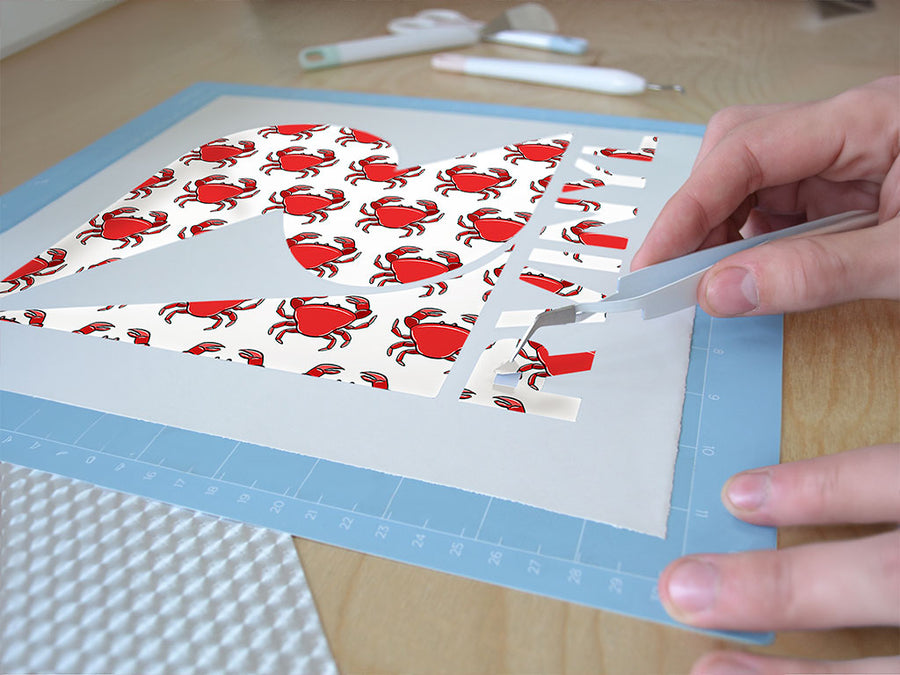cartoon crabs salt water Easy Weed Craft Vinyl