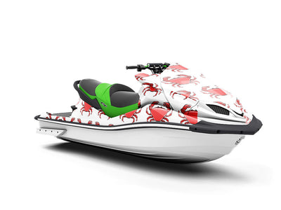 Cartoon Crabs Marine Life Jet Ski Vinyl Customized Wrap