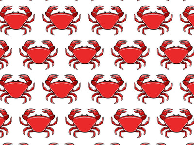 Cartoon Crabs Marine Life Vinyl Wrap Pattern~Rwraps Series 914 Digitally Printed Vinyl Wrap~0