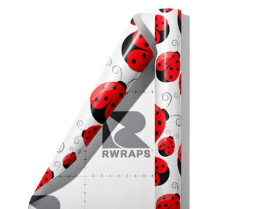 Cartoon Cuties Bug Wrap Film Sheets~Rwraps Series 914 Cartoon Cuties Bug Scrolled Sheet~3