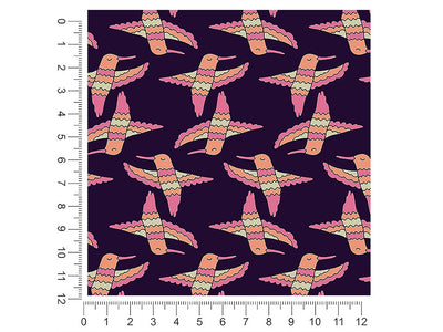 cartoon dancers bird 1ft x 1ft Craft Sheets