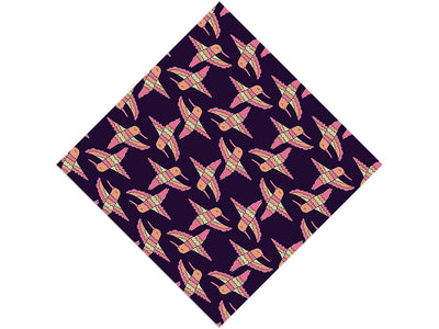 Cartoon Dancers Birds Vinyl Wrap Pattern