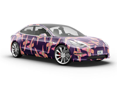 Cartoon Dancers Birds Vehicle Vinyl Wrap