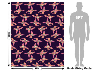 Cartoon Dancers Birds Vehicle Wrap Scale~Rwraps Series 914 Cartoon Dancers Birds Measurements~1