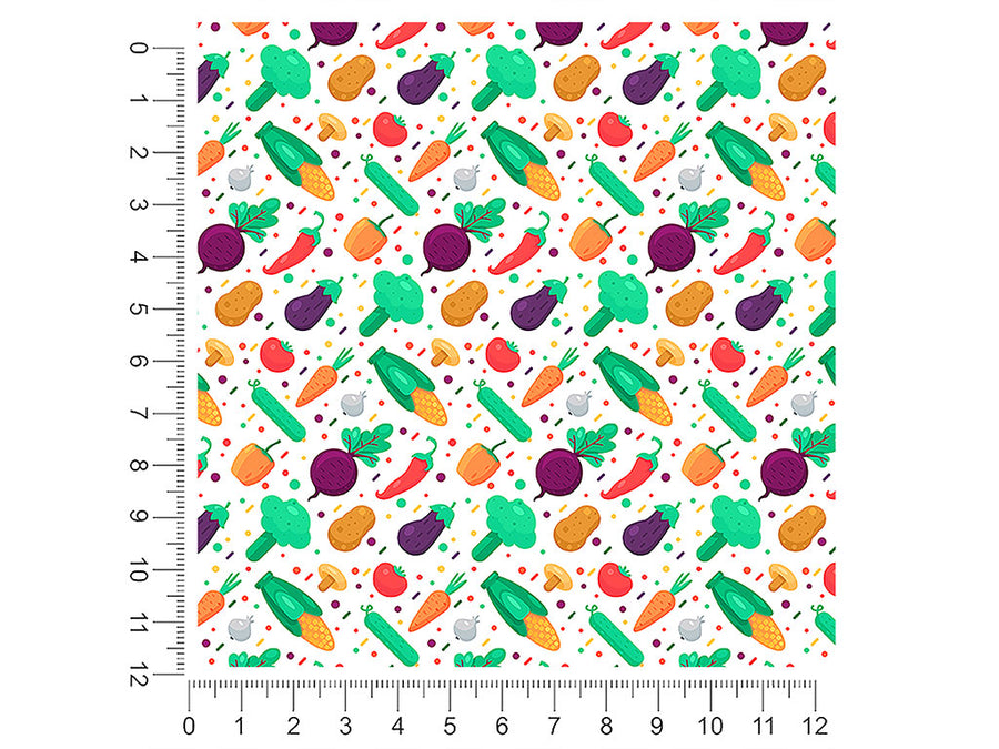 cartoon harvest gardening 1ft x 1ft Craft Sheets