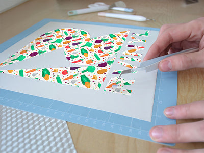 cartoon harvest gardening Easy Weed Craft Vinyl