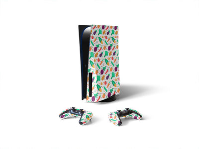 cartoon harvest gardening Sony PS5 DIY Skin