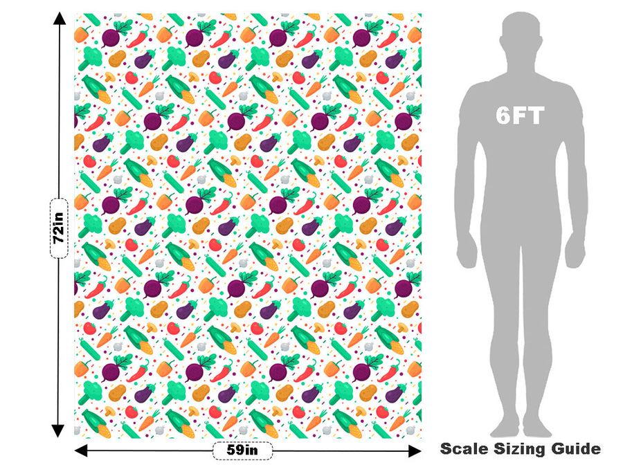 Cartoon Harvest Gardening Vehicle Wrap Scale~Rwraps Series 914 Cartoon Harvest Gardening Measurements~1
