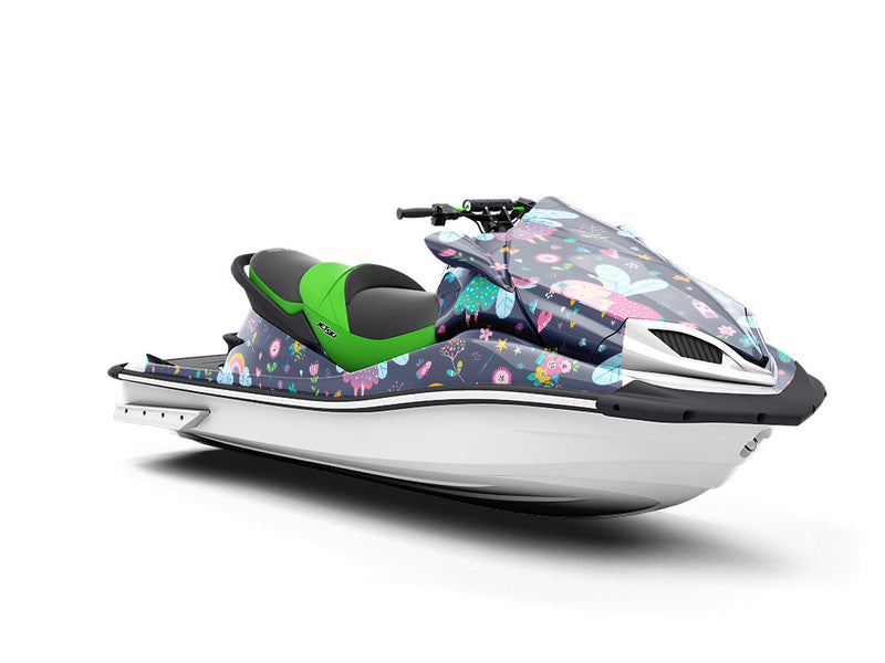 Cartoon Magic Fantasy Jet Ski Vinyl Customized Wrap