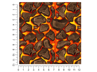 cartoon magma lava 1ft x 1ft Craft Sheets