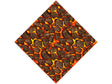 Cartoon Magma Lava Vinyl Wrap Pattern