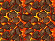 Cartoon Magma Lava Vinyl Wrap Pattern~Rwraps Series 914 Digitally Printed Vinyl Wrap~0