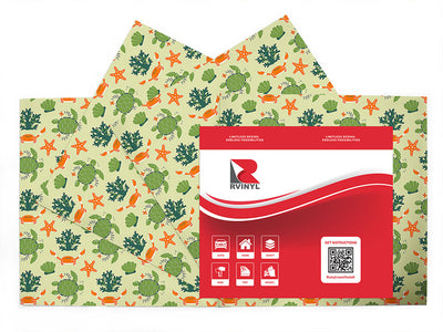 casual terrapins fresh water Craft Vinyl Sheet Pack