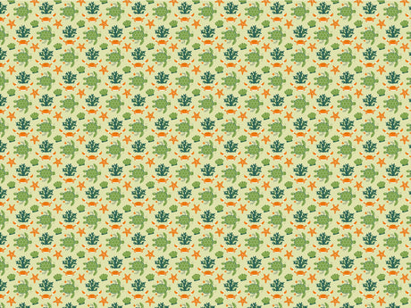 Casual Terrapins Marine Life Vinyl Wrap Pattern~Rwraps Series 914 Digitally Printed Vinyl Wrap~0