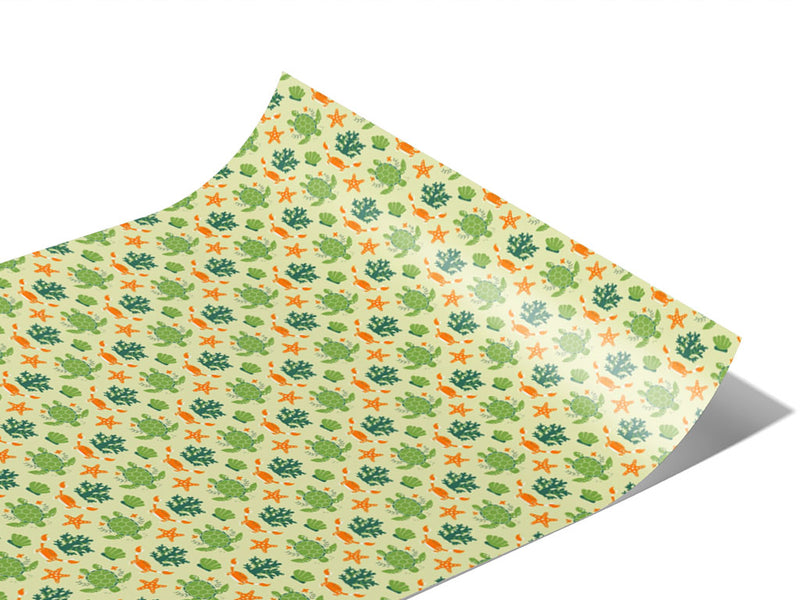 Casual Terrapins Marine Life Vinyl Wraps~Rwraps Series 914 Digitally Printed Vinyl Wrap~0