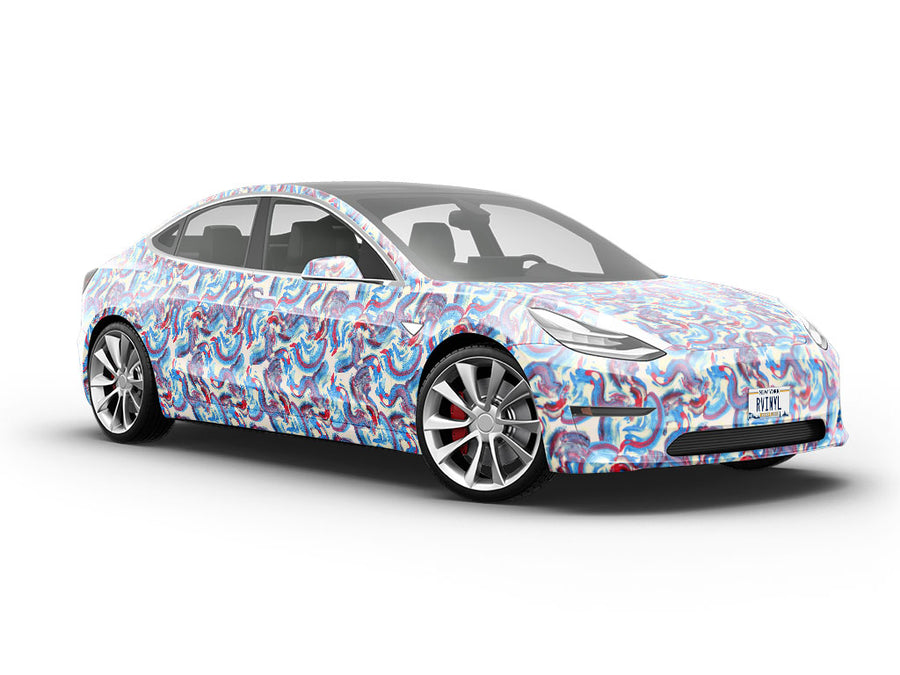 Caterpillar Combat Abstract Vehicle Vinyl Wrap