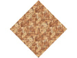 Cedar Trapezoids Wooden Parquet Vinyl Wrap Pattern
