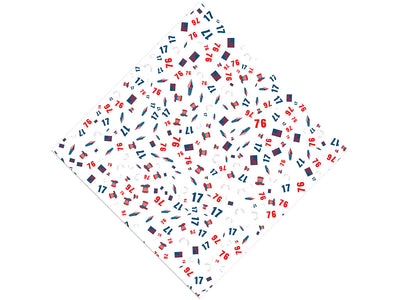 Celebrate 1776 Americana Vinyl Wrap Pattern