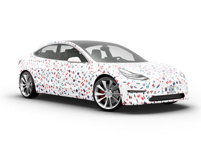 Celebrate 1776 Americana Vehicle Vinyl Wrap