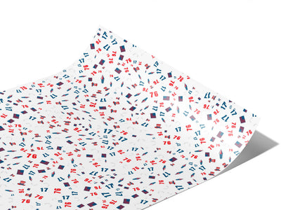 Celebrate 1776 Americana Vinyl Wraps~Rwraps Series 914 Digitally Printed Vinyl Wrap~1