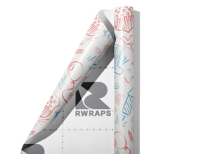 Celebrating Freedom Americana Wrap Film Sheets~Rwraps Series 914 Celebrating Freedom Americana Scrolled Sheet~4