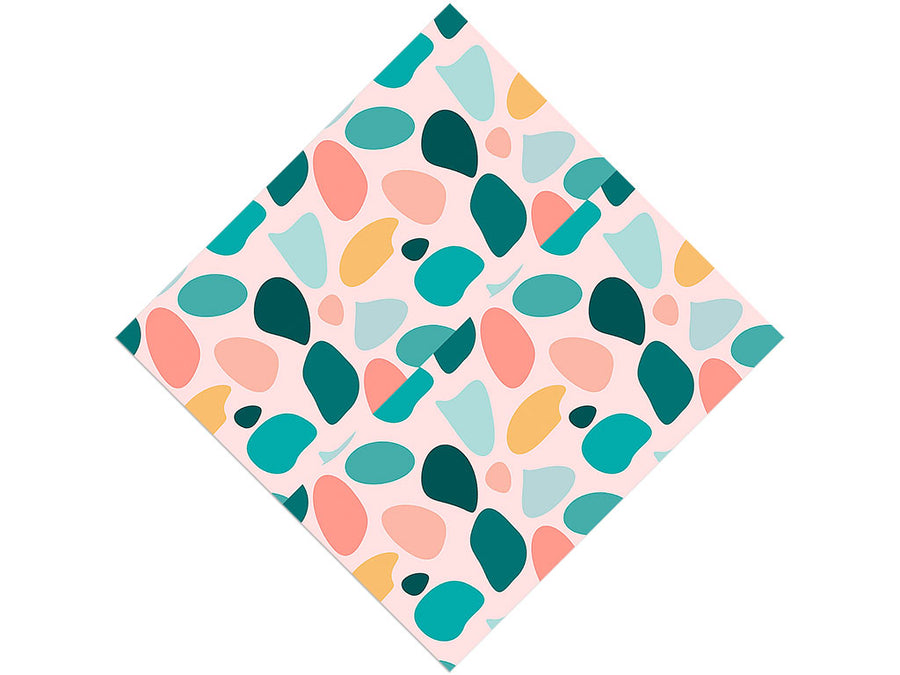 Celeste  Cobblestone Vinyl Wrap Pattern