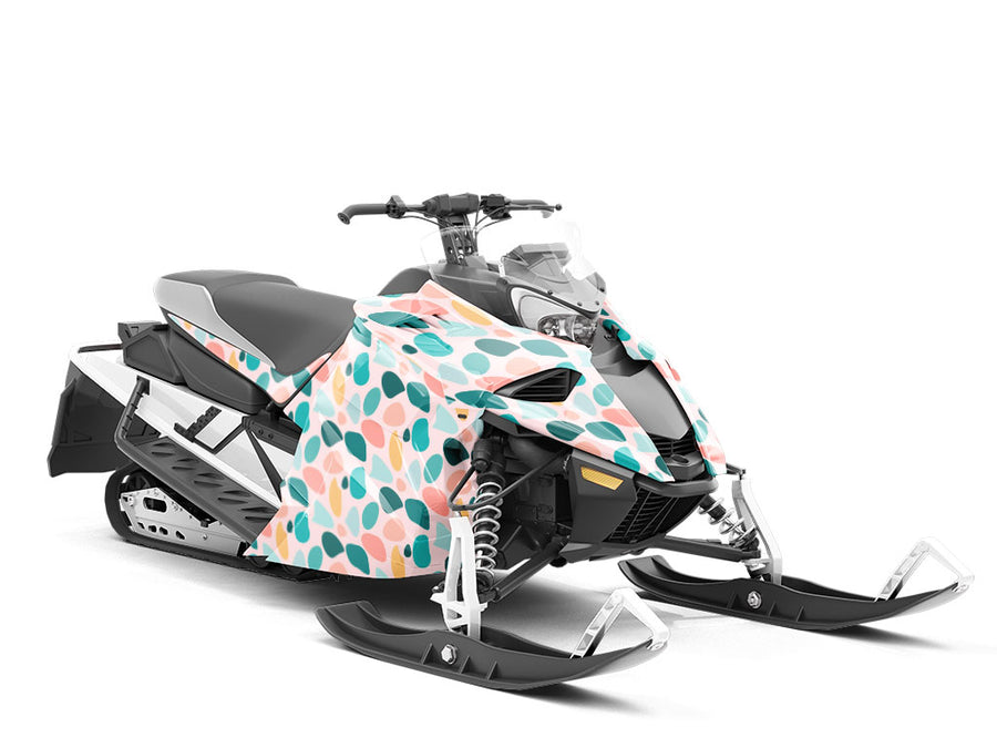 Celeste  Cobblestone Custom Wrapped Snowmobile