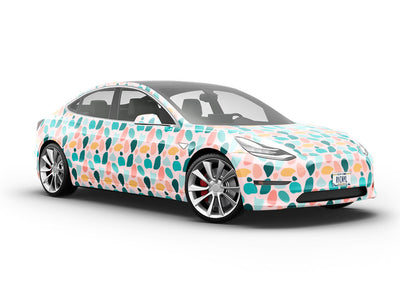 Celeste  Cobblestone Vehicle Vinyl Wrap