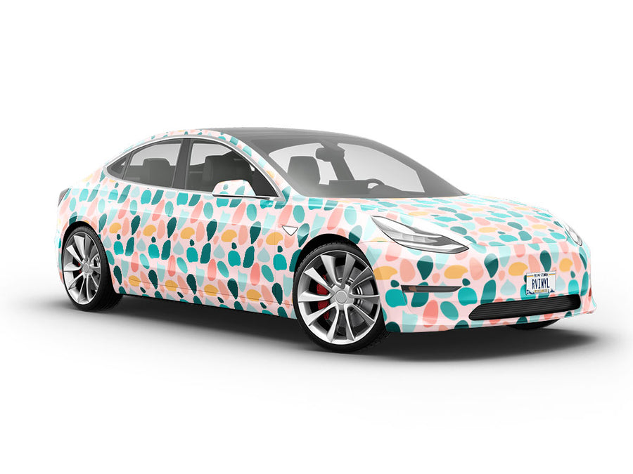 Celeste  Cobblestone Vehicle Vinyl Wrap
