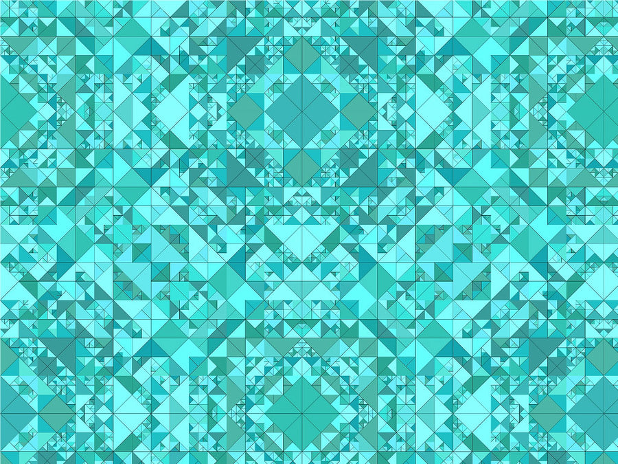 Celeste Secrets Mosaic Vinyl Wrap Pattern~Rwraps Series 914 Digitally Printed Vinyl Wrap~0