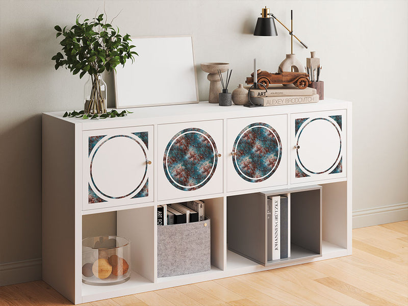 celestial night galaxy DIY Furniture Stickers