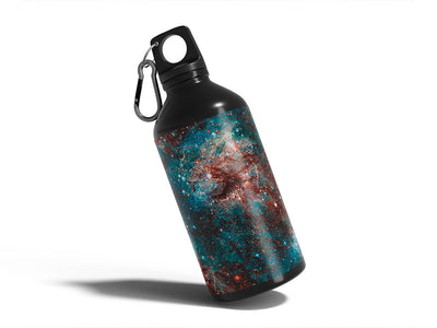 celestial night galaxy Water Bottle DIY Stickers