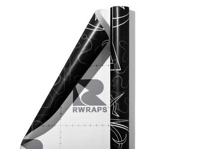 Celestial Offerings Mystic Wrap Film Sheets~Rwraps Series 914 Celestial Offerings Mystic Scrolled Sheet~3