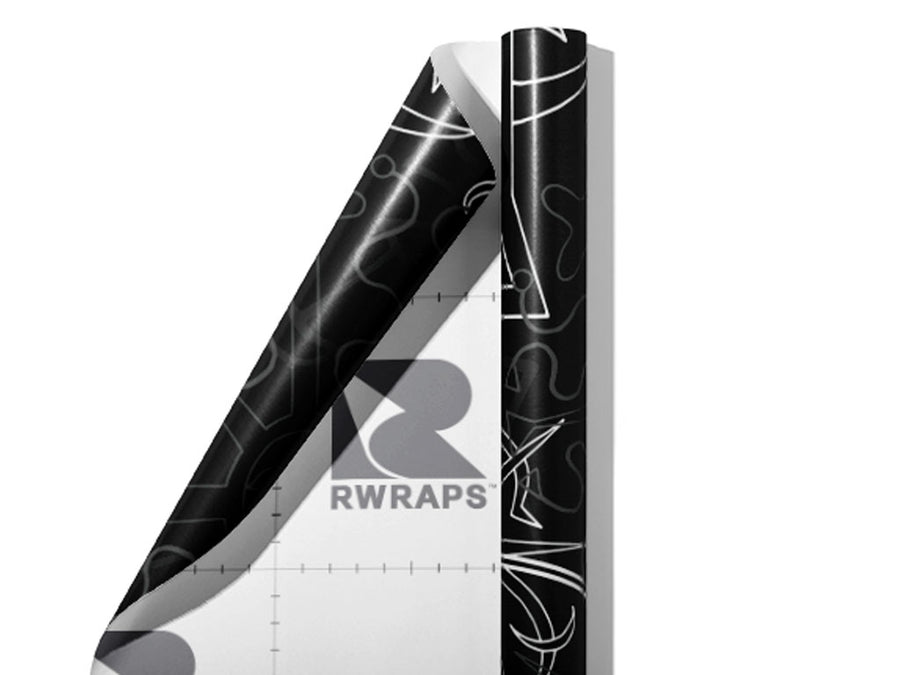 Celestial Offerings Mystic Wrap Film Sheets~Rwraps Series 914 Celestial Offerings Mystic Scrolled Sheet~3