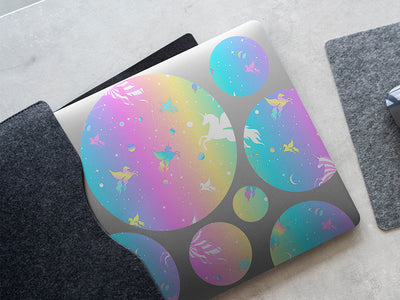 celestial reunion fantasy DIY Laptop Stickers