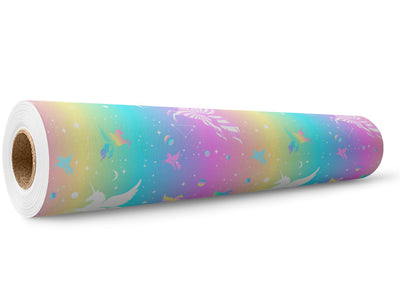Celestial Reunion Fantasy Wrap Film Wholesale Roll~Rwraps Series 914 Digitally Printed Vinyl Roll~5