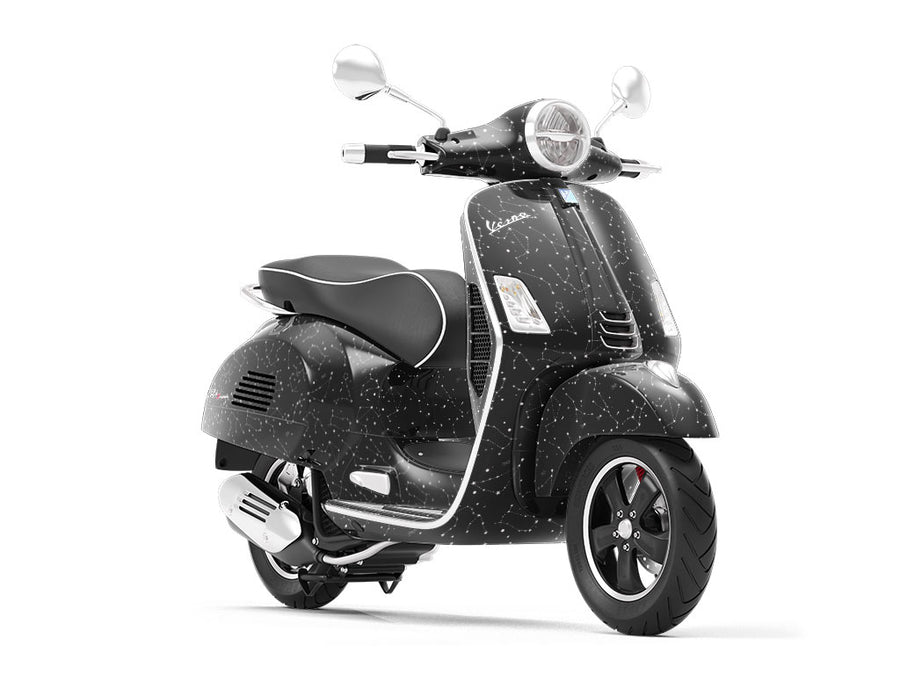 Celestial Skies Astrology Vespa Scooter Wrap Film