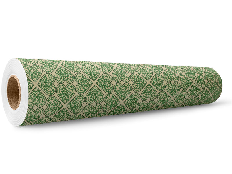 Celtic Agonies Heart Wrap Film Wholesale Roll~Rwraps Series 914 Digitally Printed Vinyl Roll~5