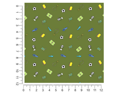 center forward sport 1ft x 1ft Craft Sheets