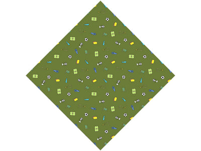 Center Forward Sport Vinyl Wrap Pattern