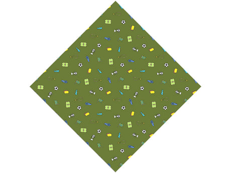 Center Forward Sport Vinyl Wrap Pattern